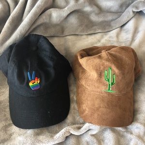 Thrifted dad hat bundle(:🌵🏳️‍🌈